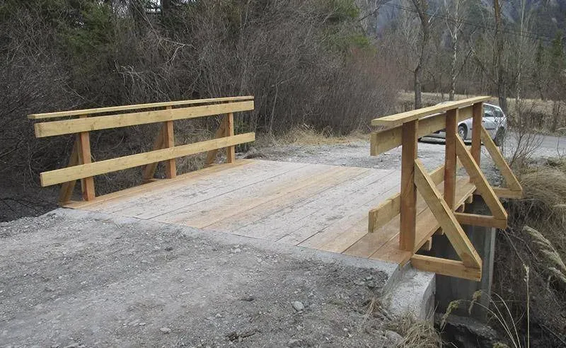 terrasse bois à Barcelonnette
